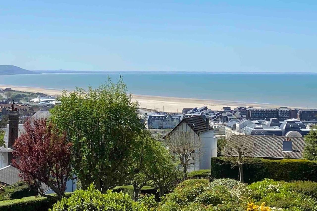 Appartement Avec Terrasse Vue Mer Trouville Sur Mer Exteriör bild