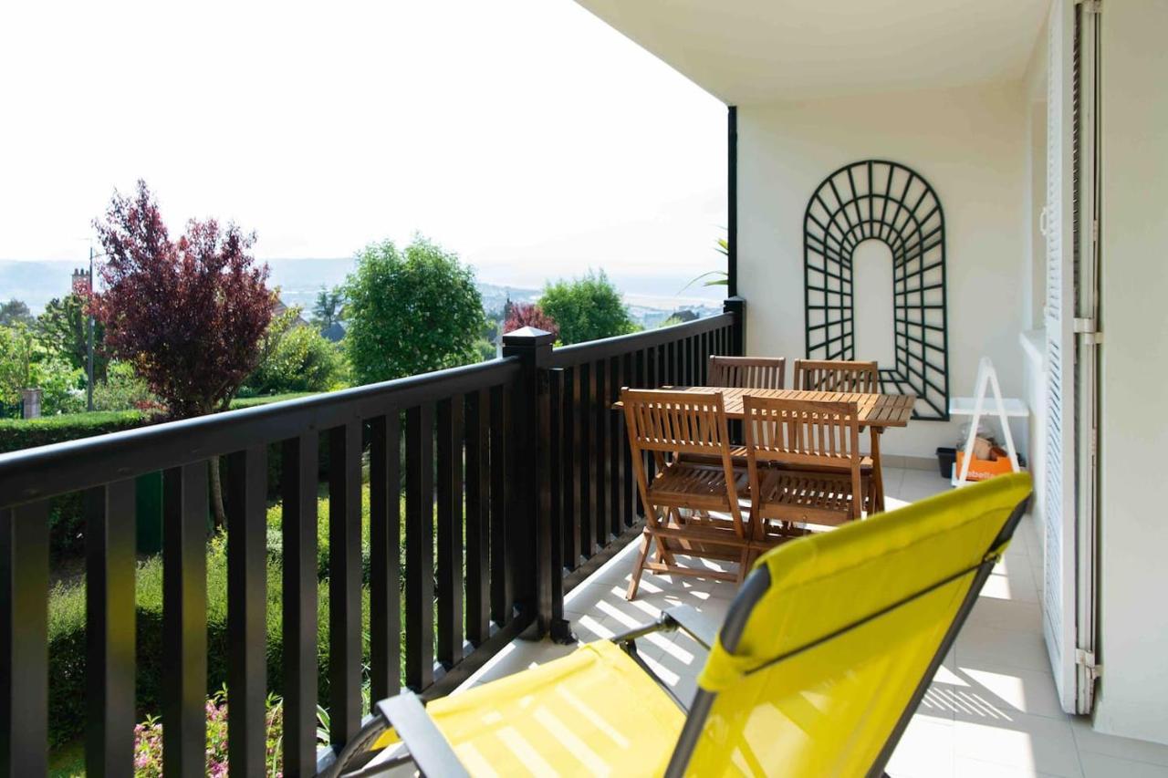 Appartement Avec Terrasse Vue Mer Trouville Sur Mer Exteriör bild